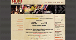 Desktop Screenshot of milers.hr